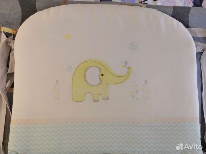 Бортики в кроватку Perina «Джунгли»