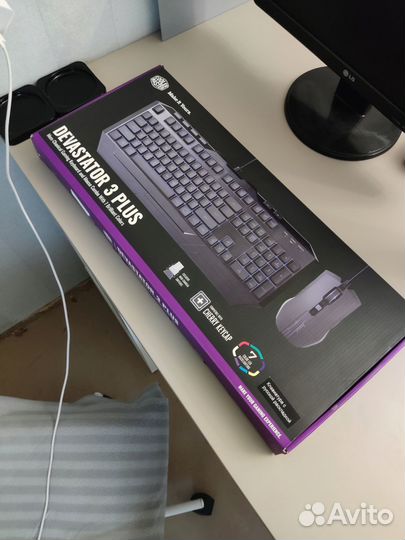 Игровой комплект. Cooler Master Devastator 3 Plus
