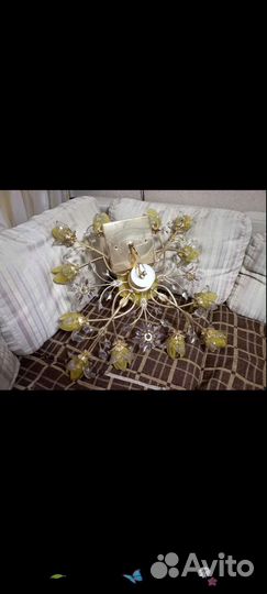 Люстра хрустальная