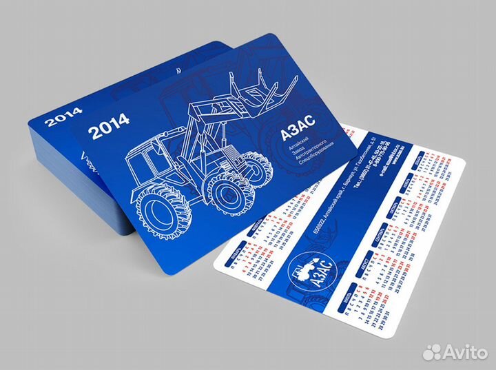 Печать календарей