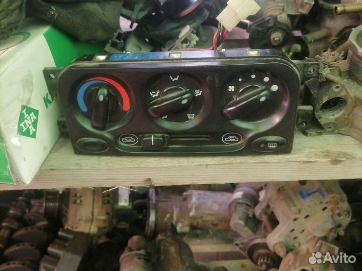 Блок упровление печкой део матиз