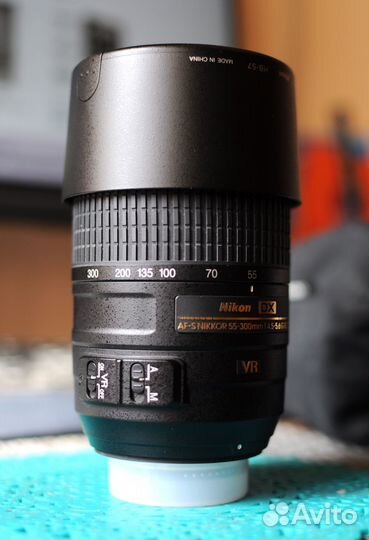 Объектив Nikon 55-300mm f/4.5-5.6G ED DX VR AF-S N