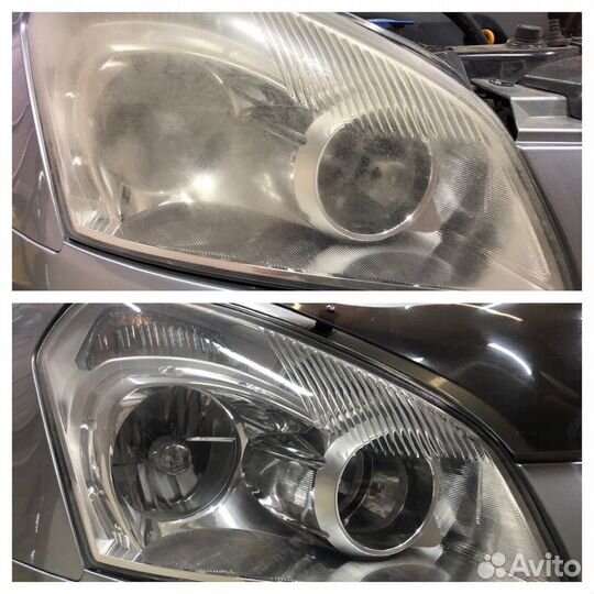 Химическая полировка фар