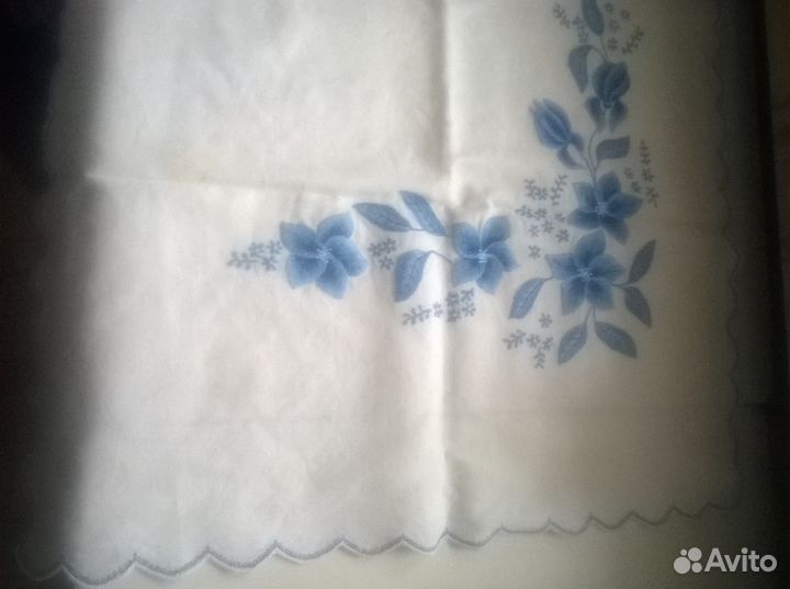 Скатерть 100х60 белая гладь