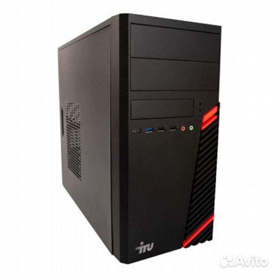 Настольный компьютер iru черный (1911885)