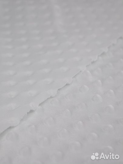 Ткань плюш минки, отрез 3 м, цвета в ассортименте