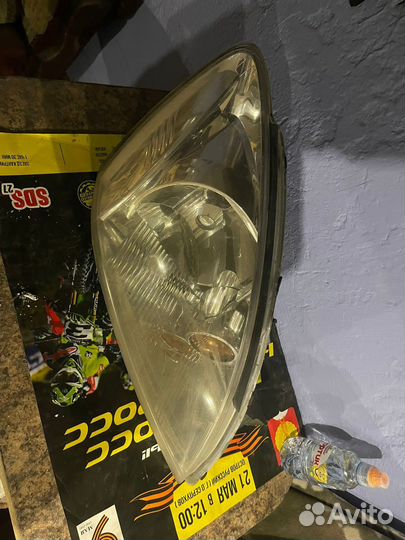 Фара левая на mitsubishi lancer 9