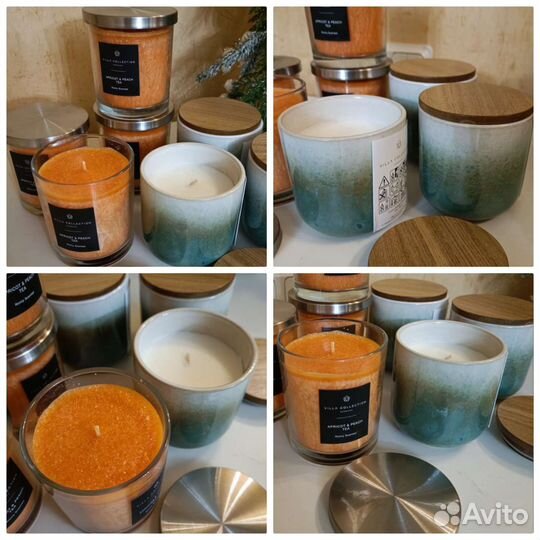 Ваза свечи воск