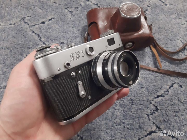 Фотоаппараты fed3 и canon