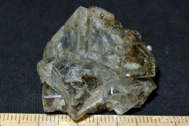 Оптический флюорит, кварц. Лот №1066