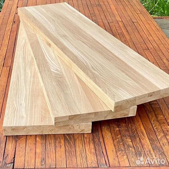 Изготовление подоконника из дуба