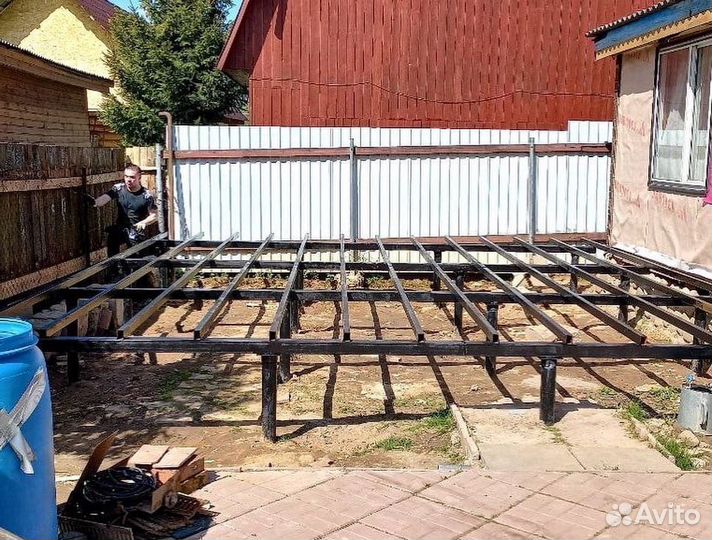 Винтовые сваи установка под ключ