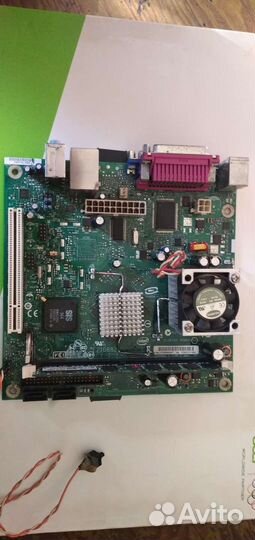 Материнская плата Intel d201gly2a +2gb ddr2