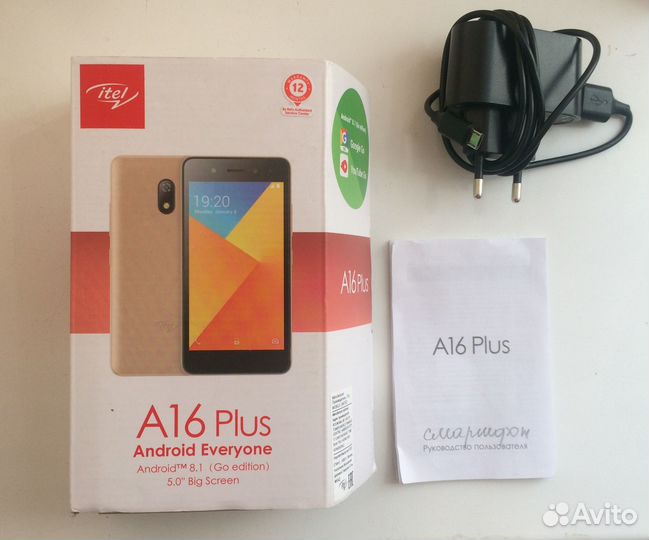Itel A16 Plus, 8 ГБ