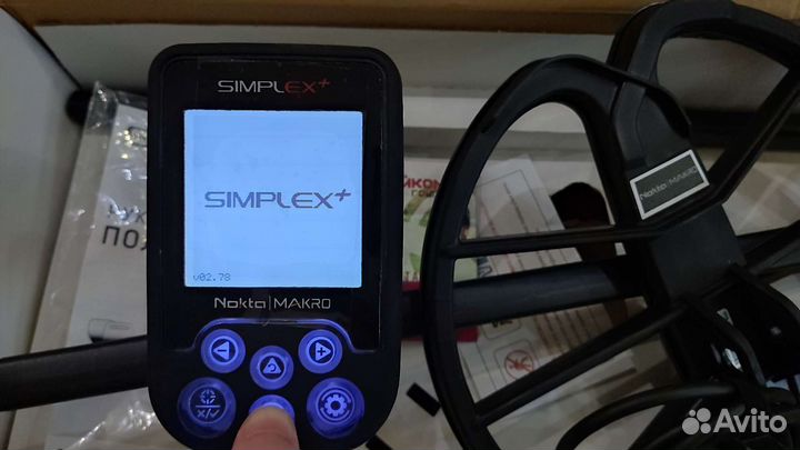 Металлоискатель Nokta Makro Simplex plus бу