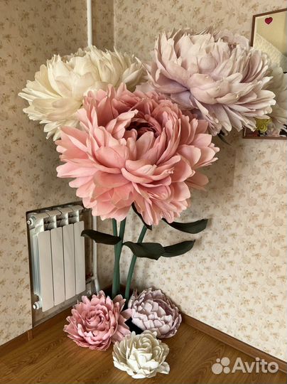 Искусственные цветы для декора