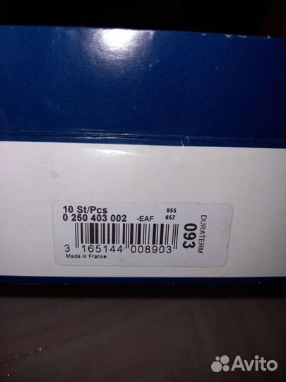 Свеча накаливания Bosch 0 250 403 002