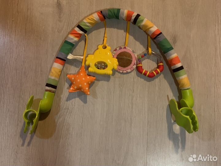 Комплект коврик+мобиль+игрушки