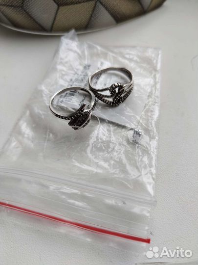 Серебряные кольца