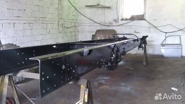 Рама в сборе на а/м Урал-3255 автобус базой 22 мес