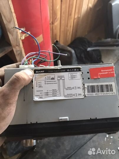 Магнитола swat