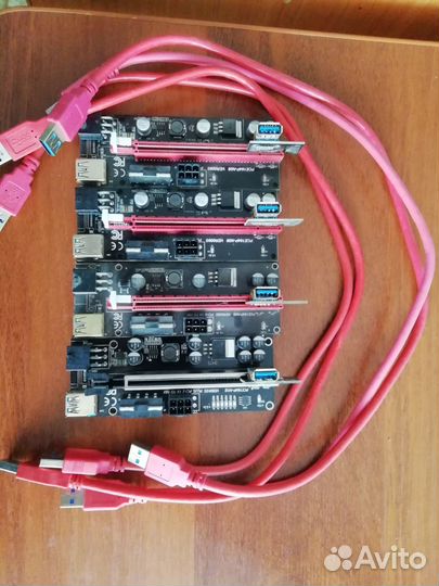 Райзер для видеокарт 009s,010s plus