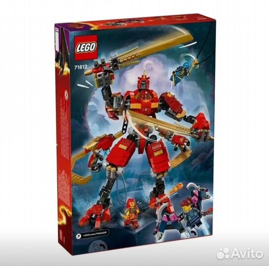 Lego Ninjago 71812 Робот ниндзя альпинист Кая