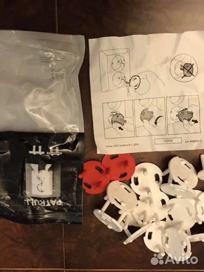 Заглушки на электрические розетки IKEA