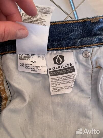 Джинсовая юбка levis 28