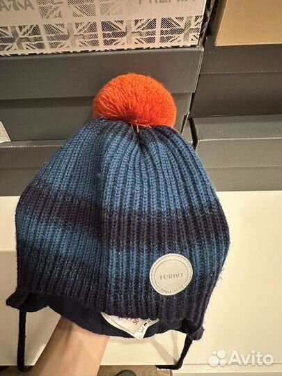 Шапка зимняя Reima 50 на флисе