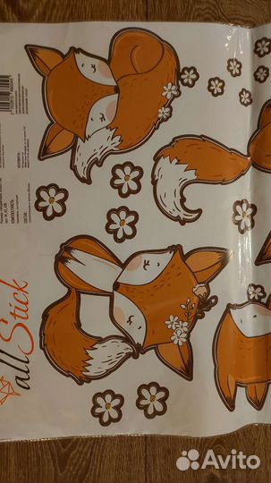 Интерьерные наклейки