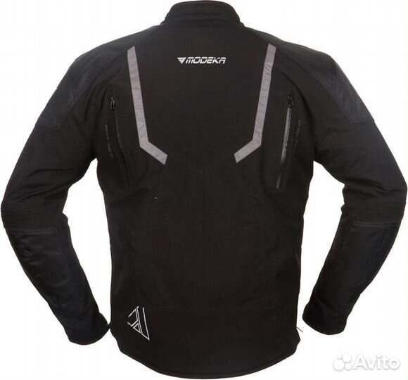 Куртка Modeka Eloy черн сер текстиль