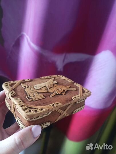 Шкатулка из бересты