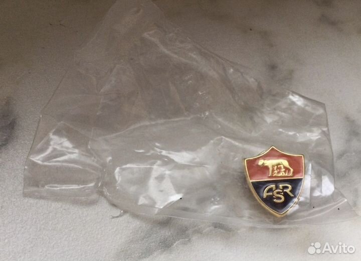 Значок Рома AS Roma Фирменный Футбол Италия