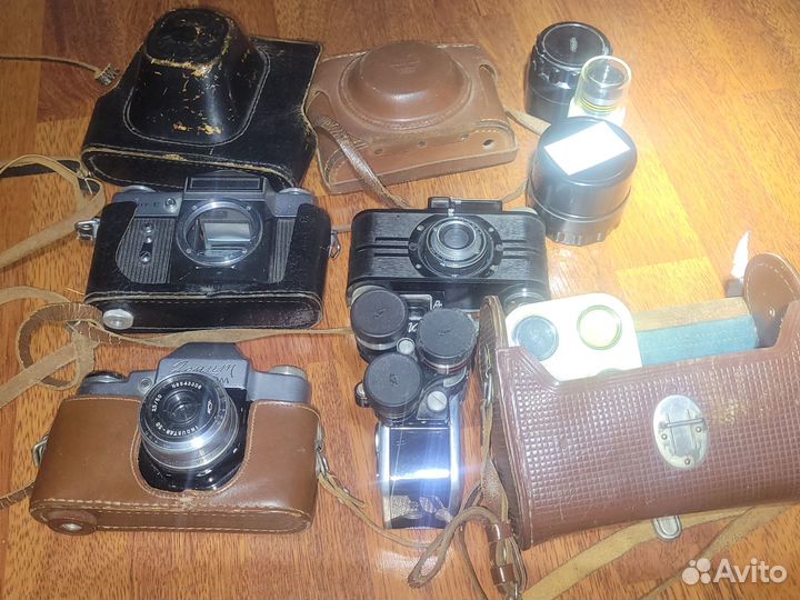 Фотоаппараты и камера СССР и США Коллекция