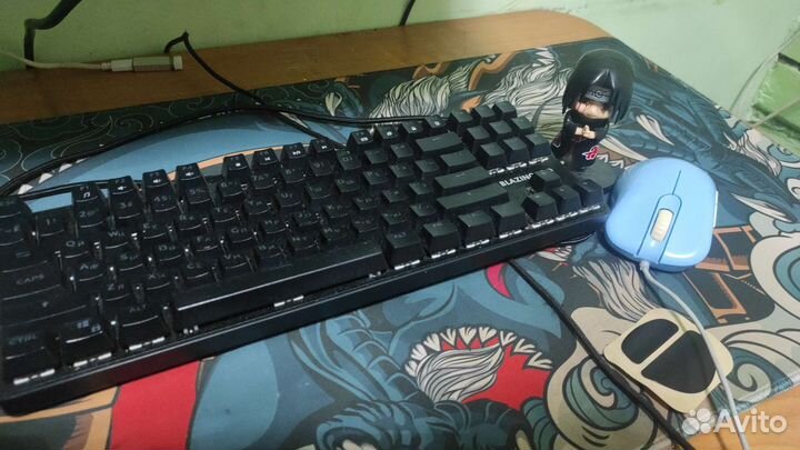 Мышь Zowie Ec1a + клавиатура Dexp blazing pro