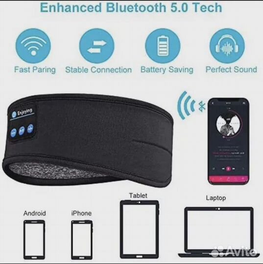 Для сна и отдыха наушники Fone Bluetooth