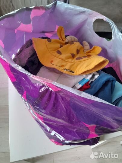 Большой пакет вещей на мальчика 80 86