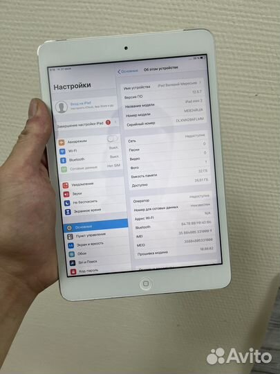iPad mini 2 32gb с сим