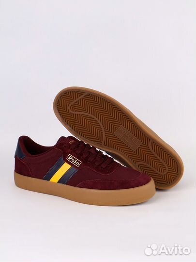 Кеды Polo Ralph Lauren Maroon