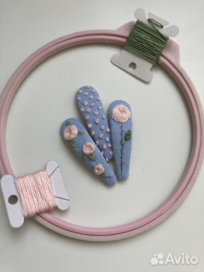 Банты и Заколки для девочек Handmade