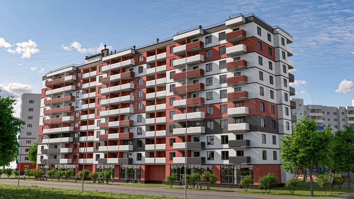 3-к. квартира, 67 м², 5/10 эт.