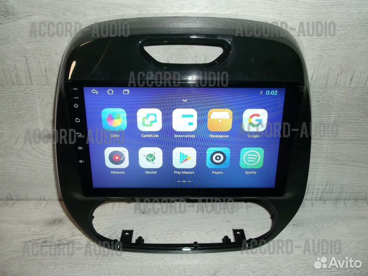 Магнитола Renault Kaptur Android 2/32 GPS WiFi