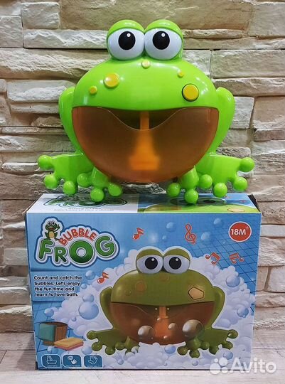 Игрушка для купания Лягушка (звук)