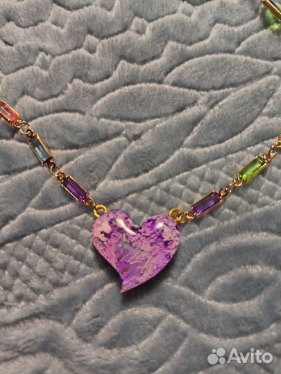 Кулон с цепочкой чокер