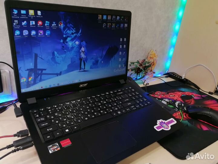 Ноутбук Acer Aspire на Ryzen 7
