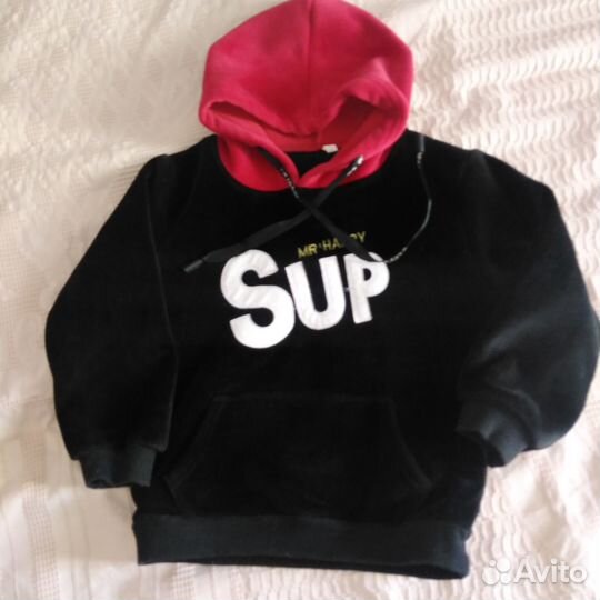 Костюм велюр тёплый, 110