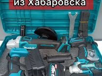 Набор аккумуляторного инструмента Makita 3 в 1