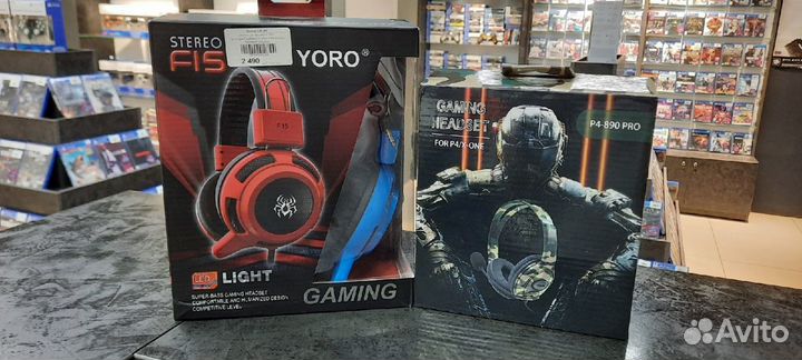 Наушники для PS4\PS5 новые