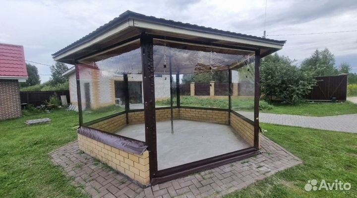 Мягкие окна для беседок террас и веранд